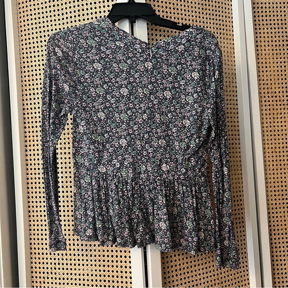 Rebecca Taylor LS Peplum Tee - Picture 2 of 5